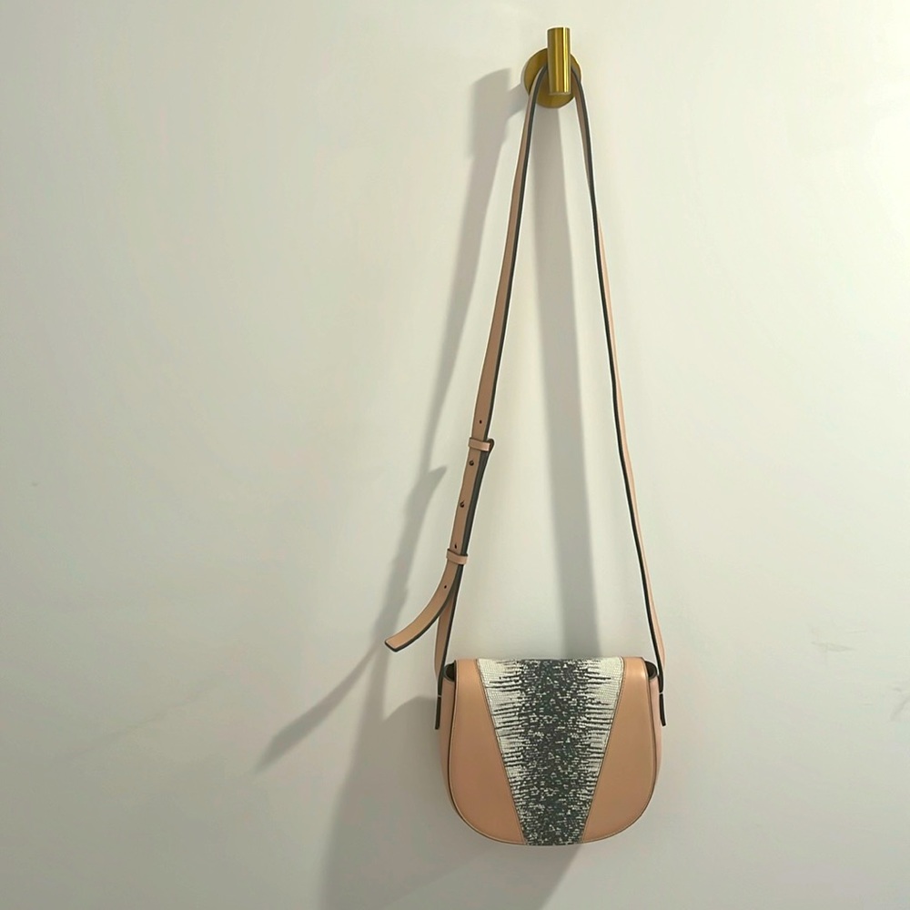 Vince Leather Crossbody Bag